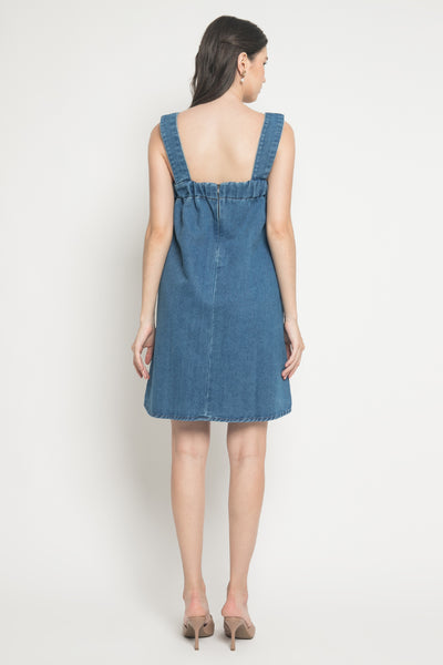 iris denim dress Iris Denim Dress