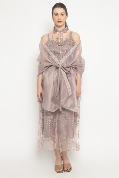 Ciel Dress in Pink Gold by JA Collection