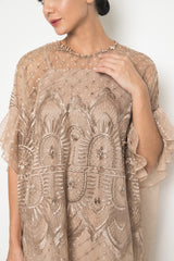 Malika Dress in Nude