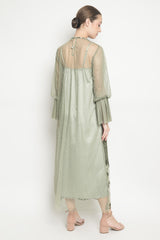 Amira Dress in Sage Green