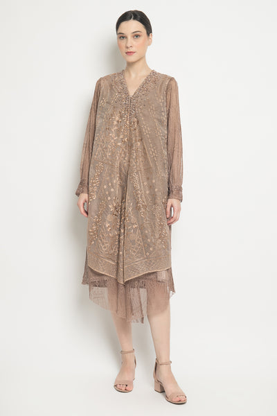 Zanna Dress in Bronze