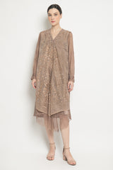 Zanna Dress in Bronze