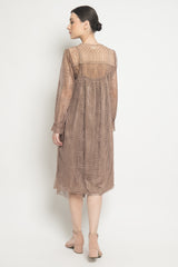 Zanna Dress in Bronze