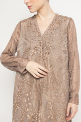 Zanna Dress in Bronze