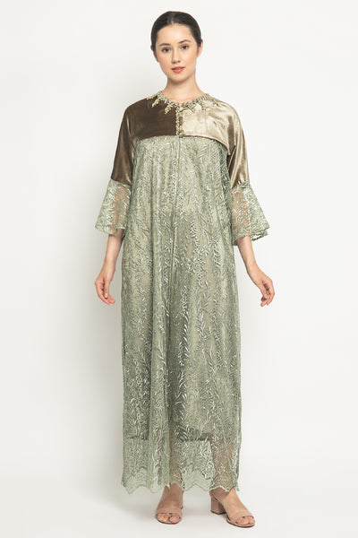 Meera Dress in Sage Green