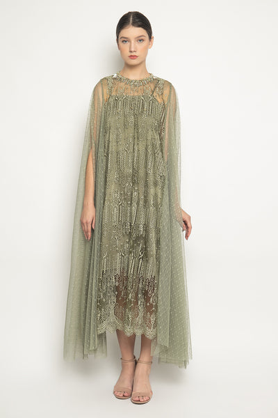 Zeba Dress in Sage Green