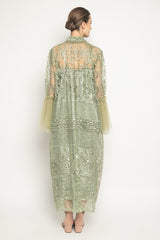 Safira Dress in Sage Green