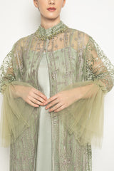 Safira Dress in Sage Green