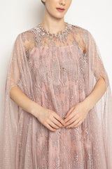 Zeba Dress in Natural Pink