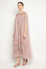 Zeba Dress in Natural Pink