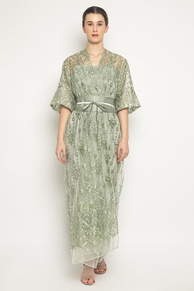 Hana Dress in Sage Green