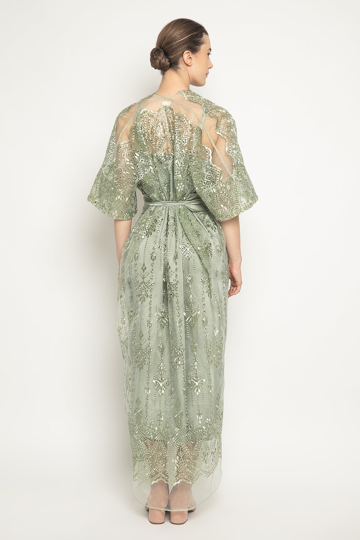 Hana Dress in Sage Green