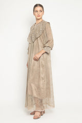 Alesha Dress in Golden Nude