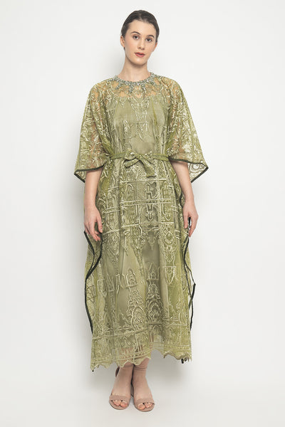 Zahra Kaftan in Green