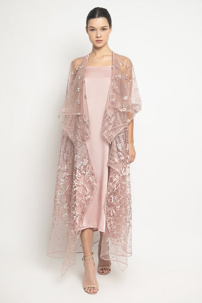 Cyra Outer Dress in Pink