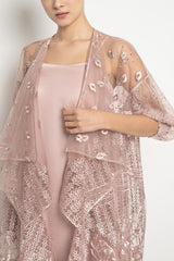Cyra Outer Dress in Pink