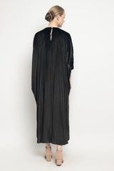 Alina Velvet Dress in Black