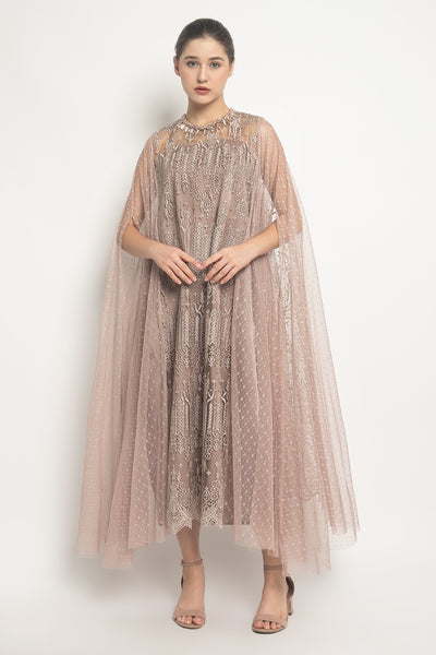 New Zeba Dress in Dusty Pink