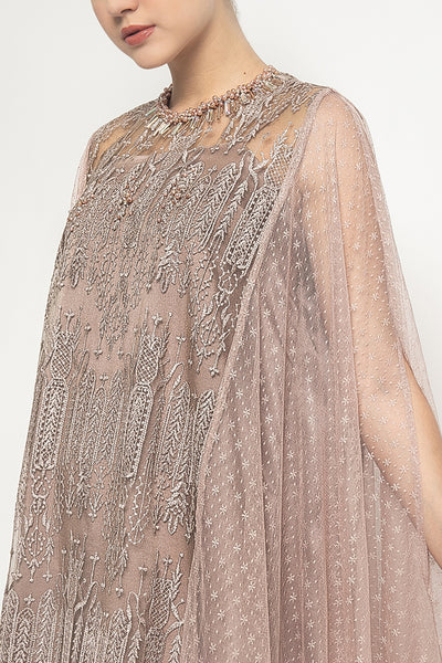 New Zeba Dress in Dusty Pink