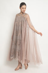 New Zeba Dress in Dusty Pink