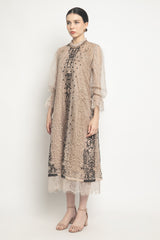 Anum Dress in Nude