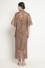 Tami Dress in Mocca Brown