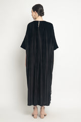 New Alina Velvet Dress in Black