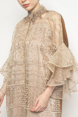 Kanaya Dress in Golden Nude