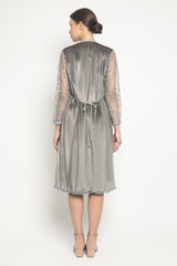 Anjani Dress in Blue Grey