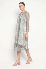 Anjani Dress in Blue Grey