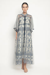 Inaya Dress in Navy Blue