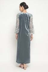 Kana Dress in Blue Grey