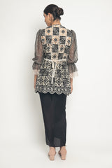 Gantari Kebaya Set in Black