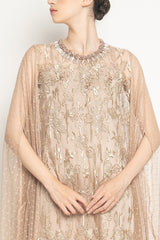 New Zeba Dress in Golden Nude