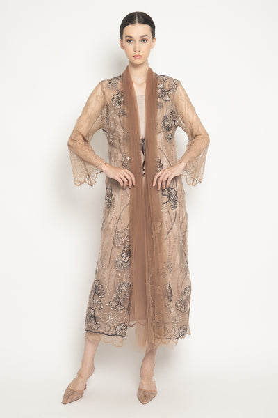 Zyla Dress in Bronze