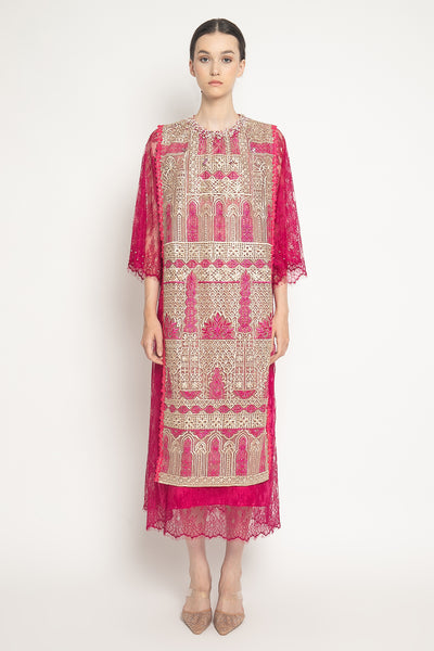 Thara Dress in Fuchsia