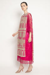 Thara Dress in Fuchsia