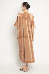 Alina Velvet Dress in Bronze