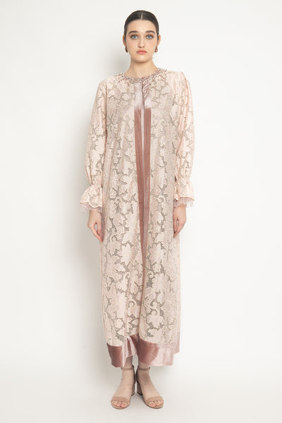 Jaleela Dress in Blush Pink