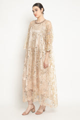 Shanum Dress in Golden Nude