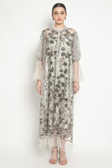 Ayra Dress in Silver Green