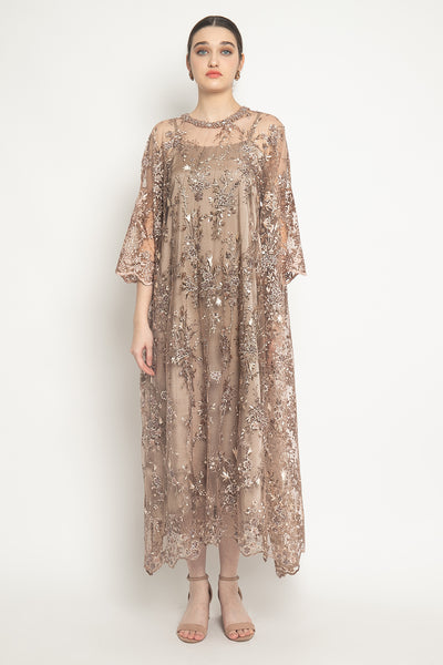 Shanum Dress in Bronze