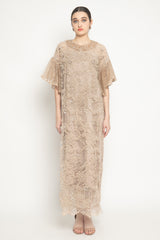 Zia Dress in Nude