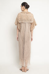 Zia Dress in Nude