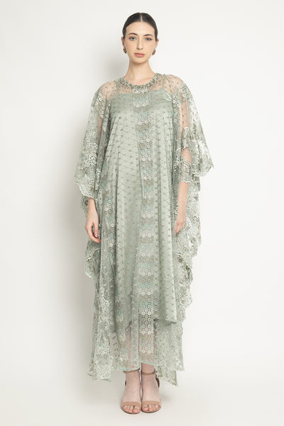 Saira Dress in Soft Green