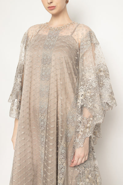 Saira Dress in Champagne