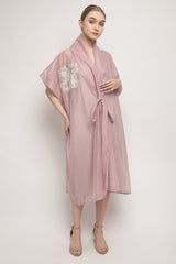 Khaula Outer Dress in Pink