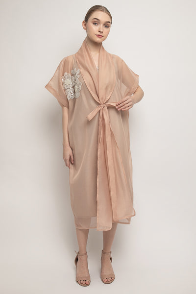 Khaula Outer Dress in Brown