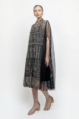 Zaina Dress in Full Black