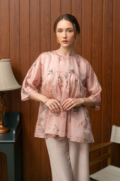 Rose Top in Pink Blush